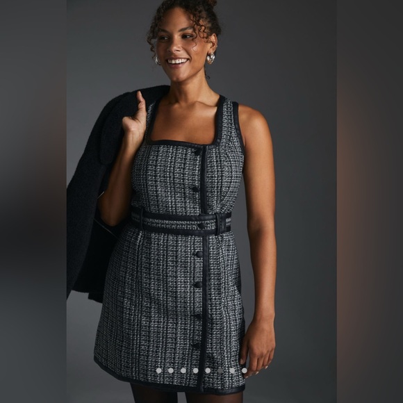 Anthropologie Maeve Tweed Mini Dress - Picture 2 of 14